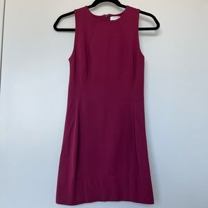 Aritzia Miguel Dress Short, Barolo, Size 0